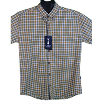 Brown and Green Shirt