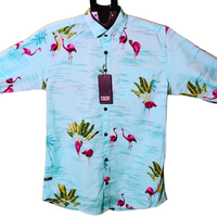 Print Shirt Light Blue