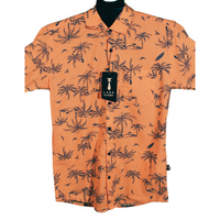 Print Orange Shirt