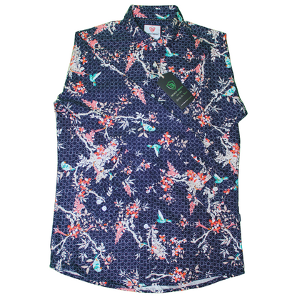 Red and Grey Paisley Pattern Shirt