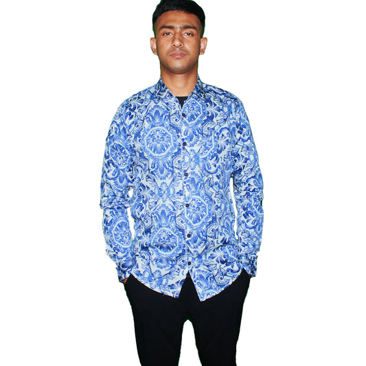 Blue Checkered Shirt