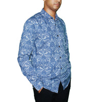 Blue Paisley Shirt