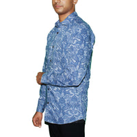 Blue Paisley Shirt