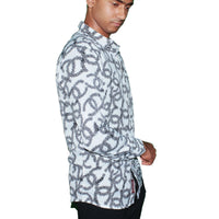 Zigzag Floral Shirt