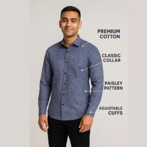 Paisley Pattern Shirt